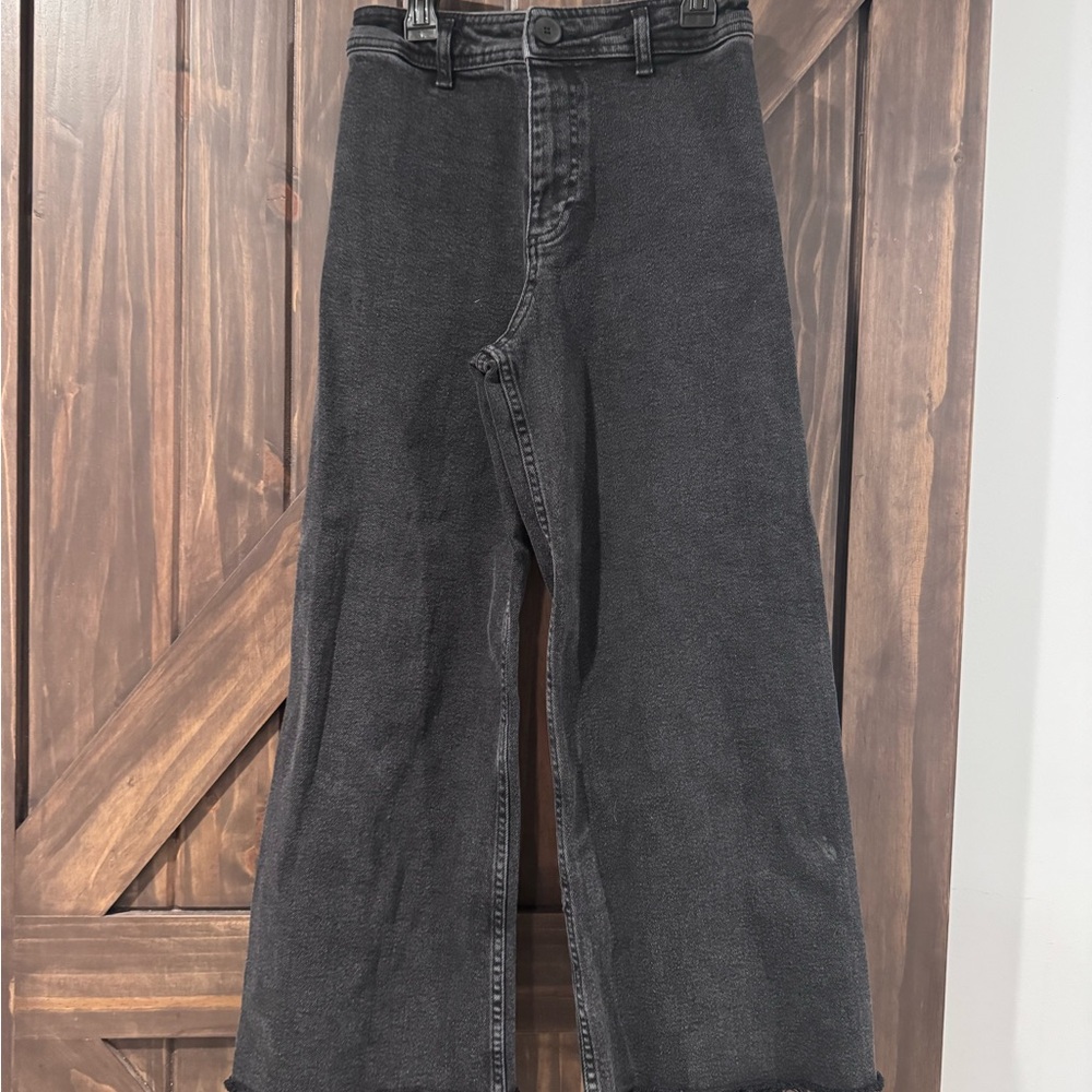 Zara Charcoal Denim Pants